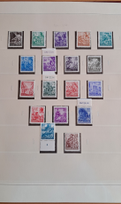 DDR Sammlung 1949 - 1961 postfrisch komplett im roten Ringbinder