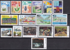 Färöer Jahrgang 1991 postfrisch