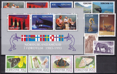 Färöer Jahrgang 1993 postfrisch