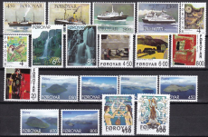 Färöer Jahrgang 1999 postfrisch