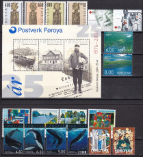 Färöer Jahrgang 2001 postfrisch