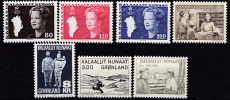 Grönland Jahrgang 1980 postfrisch