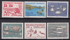 Grönland Jahrgang 1986 postfrisch