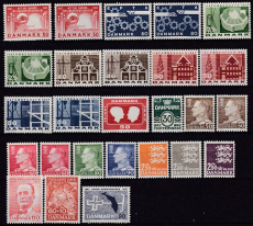 Dänemark Jahrgang 1967 postfrisch