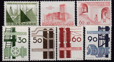 Dänemark Jahrgang 1968 postfrisch
