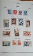 Frankreich Sammlung 1945 - 1980 postfrisch komplett