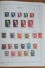 Frankreich Sammlung 1945 - 1980 postfrisch komplett