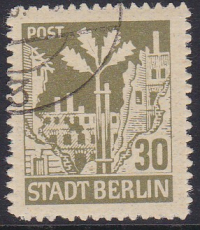 SBZ Mi.-Nr. 7 B oo gepr. BPP