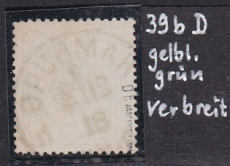 Deutsches Reich Mi.-Nr. 39 b D oo gepr. BPP