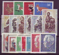 Berlin Jahrgang 1967 postfrisch