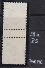 Deutsches Reich Mi.-Nr. 39 a ZS oo gepr. BPP