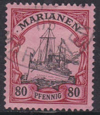 Dt. Kol. Marianen Mi.-Nr. 15 oo