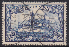 Dt. Kol. Marianen Mi.-Nr. 17 oo