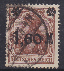 Deutsches Reich Mi.-Nr. 154 II a oo gepr. INFLA