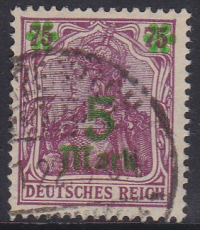 Deutsches Reich Mi.-Nr. 156 II a oo gepr. INFLA