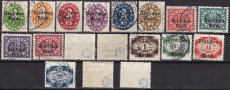 Deutsches Reich Dienst Mi.-Nr. 34/51 oo gepr. INFLA