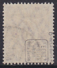 Deutsches Reich Dienst Mi.-Nr. 66 b oo gepr. INFLA