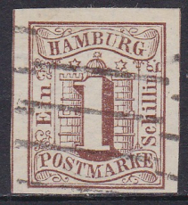 Hamburg Mi.-Nr. 2 oo gepr. BPP
