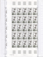 frz. Andorra Mi.-Nr. 327/28 ** Bogen