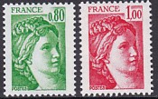 Frankreich Mi.-Nr. 2057/58 A yv **