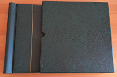 Leuchtturm Klemmbinder grün + Schutzkassette