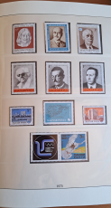 Ungarn Sammlung 1945 - 1977 postfrisch in vier Leuchtturm Klemmbindern