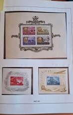 Ungarn Sammlung 1945 - 1977 postfrisch in vier Leuchtturm Klemmbindern