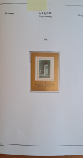 Ungarn Sammlung 1945 - 1977 postfrisch in vier Leuchtturm Klemmbindern