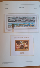 Ungarn Sammlung 1945 - 1977 postfrisch in vier Leuchtturm Klemmbindern