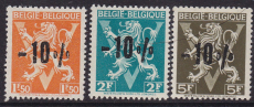 Belgien Mi.-Nr. 745/47 I **