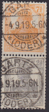 Deutsches Reich Mi.-Nr. S 13 a oo