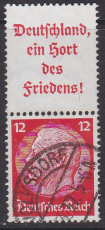 Deutsches Reich Mi.-Nr. S 143 oo