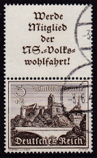 Deutsches Reich Mi.-Nr. S 257 oo
