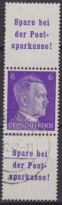 Deutsches Reich Mi.-Nr. S 283 oo