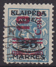 Memel Mi.-Nr. 230 I oo gepr. BPP