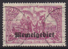 Memel Mi.-Nr. 13 c oo gepr. BPP