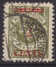 Memel Mi.-Nr. 167 B II oo gepr. BPP
