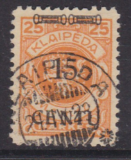 Memel Mi.-Nr. 170 A II oo gepr. BPP