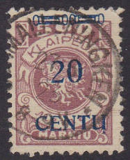 Memel Mi.-Nr. 171 B III oo gepr. BPP