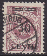 Memel Mi.-Nr. 172 B I oo gepr. BPP