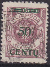 Memel Mi.-Nr. 173 A II oo gepr. BPP