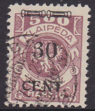 Memel Mi.-Nr. 175 I oo gepr. BPP