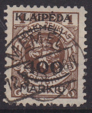 Memel Mi.-Nr. 228 oo
