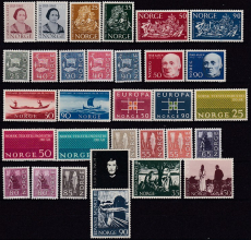 Norwegen Jahrgang 1963 postfrisch