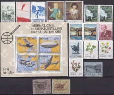 Norwegen Jahrgang 1979 postfrisch