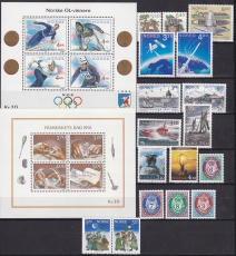 Norwegen Jahrgang 1991 postfrisch
