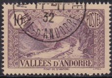 frz. Andorra - Mi.-Nr. 28 oo