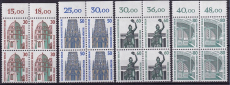 Berlin Mi.-Nr. 793/796 ** Viererblock Oberrand