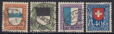 Schweiz Mi. Nr. 175/78 oo