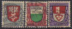Schweiz Mi. Nr. 149/51 oo